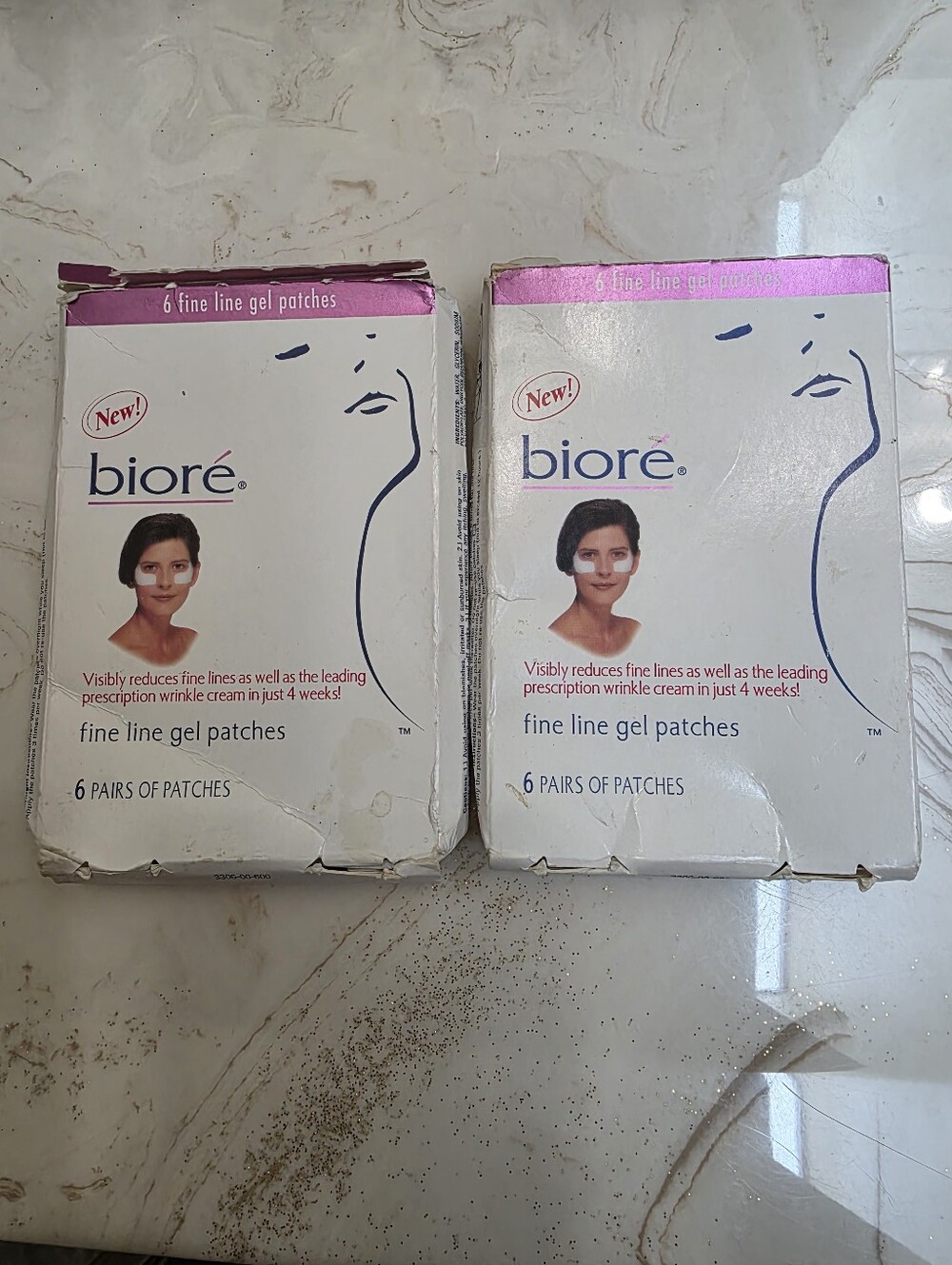 Biore Fine Line Gel Patches – White (6 Pairs)